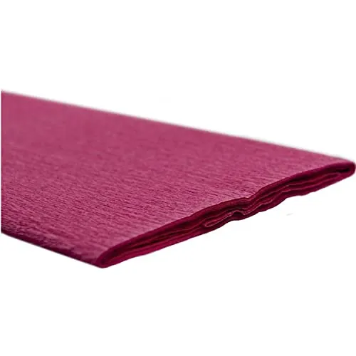 Krepp-Papier 50x250 weinrot