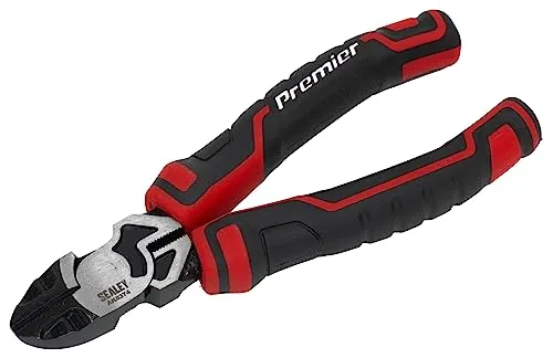 SEALEY ak8374 Seitenschneider Hohe Hebelwirkung, 160 mm, rot