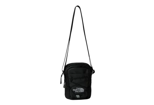 The North Face Jester Crossbody Tasche - Asphalt Grey-TNF Black-Silver Reflective - Handtaschen mit cleverem Bungee-System für sicheren Halt von Gegenständen und verstellbarem Schulterriemen für flexiblen Tragekomfort.