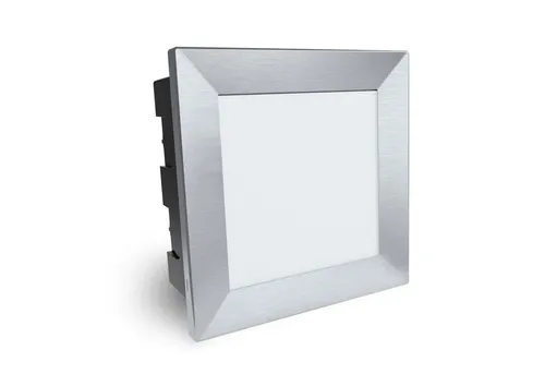 SSC-LUXon LED Wandleuchte Grosser LED Treppen Einbaustrahler Piko-LQ Aussen IP65 warmweiss 3,5W, Warmweiß