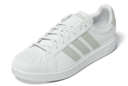 adidas Damen STREETTALK Shoes, FTWR White/Linen Green/FTWR White, 37 1/3 EU