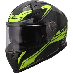 LS2 Integralhelm FF811 Vector II Carbon Savage Grau Neongelb 3XL - Hochwertiger LS2 FF811 Vector II C Savage Integralhelm mit integrierter Sonnenblende und kratzfestem Visier. Für optimalen Komfort und Sicherheit bei jeder Fahrt. Ideal für Sport-Touring-Enthusiasten.