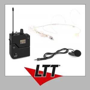 Power Dynamics PD632BP Taschensendermikrofon für PD632-Serie