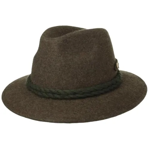 Faustmann Herren Trachtenhut Hirschhorn braun 59