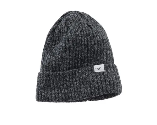 Hafen BiColor Beanie von Cleptomanicx - Strickmütze für Herren, hergestellt in Deutschland, bietet hervorragenden Tragekomfort und hält warm. Ideal für kalte Wintertage und stylish im Hamburger Streetwear-Style.