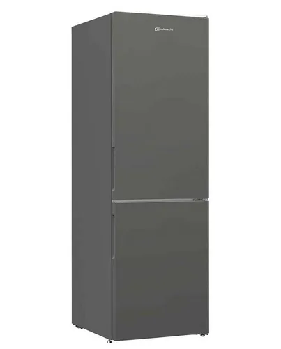 BAUKNECHT Kühlschrank KGL EVO 185 IN, Edelstahloptik - Kühlschrank mit 185 cm Höhe und LessFrost-Technologie für weniger Abtauen. Ideal für Familien mit 343 l Gesamtinhalt und 4 höhenverstellbaren Ablagen.