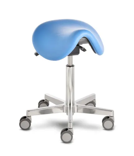 Prova Nova Arbeitshocker Sattelhocker docy® Lugano 4651, Sitzhöhe ca. 58 - 77 cm