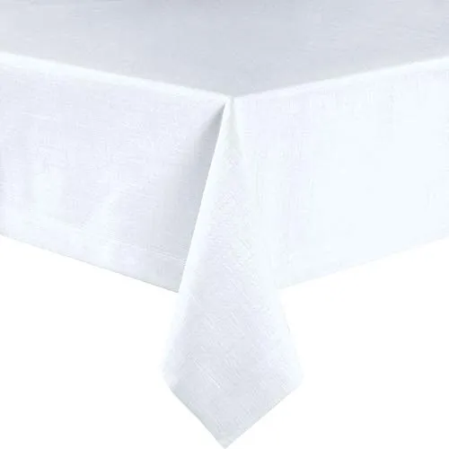 Sander Tischdecke Loft fleckabweisend weiß Größe 135x220 cm