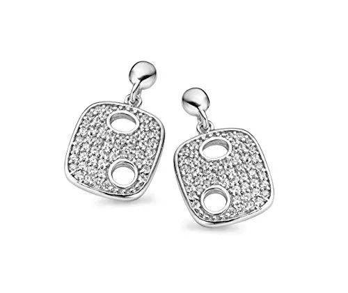 Orphelia Damen-Ohrhänger 925 Sterling Silber Zirkonia weiß ZO-5098