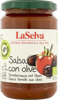 LaSelva Tomatensauce mit Oliven 280g von LaSelva