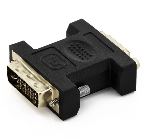 deleyCON deleyCON VGA zu DVI-I Adapter - VGA Buchse zu DVI-I Stecker - für Video-Kabel