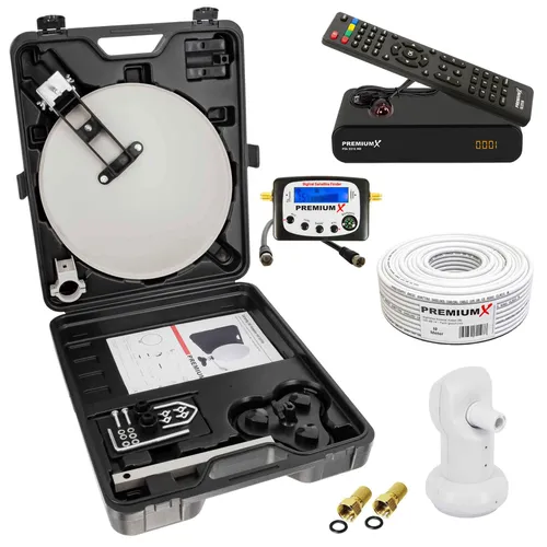 PremiumX Camping Satelliten Anlage komplett