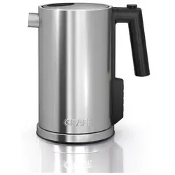 GRAEF Wasserkocher WK 900, edelstahl gebürstet - Wasserkocher mit Temperatureinstellung für präzises Erhitzen, ideal für Tee und Kaffee. Das doppelwandige Edelstahlgehäuse sorgt für Sicherheit und Komfort in der Küche.