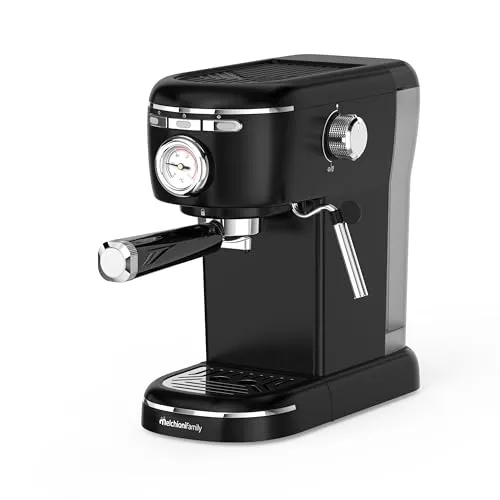 Melchioni Siebträgermaschine Aromatica Plus – 3in1 für Pulver, Pads und Kapseln