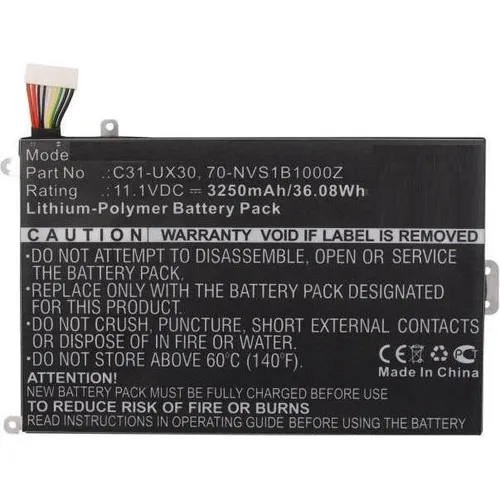 CoreParts Laptop Battery for Asus (1 Zelle, 3250 mAh) (MBXAS-BA0139)