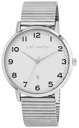 JUST WATCH Quarzuhr Ruka Edelstahl, Gliederarmband, Datumsanzeige