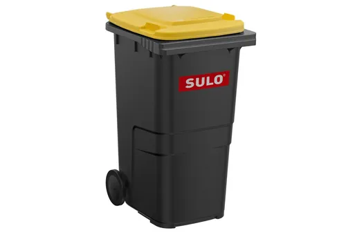 Plasteo Tischrestebehälter Sulo Miniatur-Mülltonne Nachbildung MGB240 Stiftehalter Sammlerstück