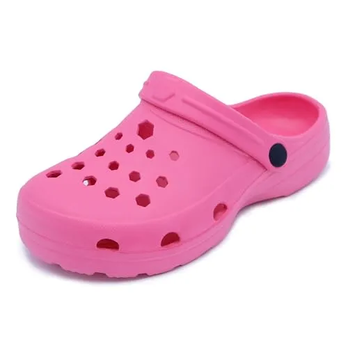 Sprint Sport Unisex Clogs für Strand, Garten, Arbeit, Zuhause mit Riemen (Pink, eu_Footwear_Size_System, Adult, Numeric, medium, Numeric_36)