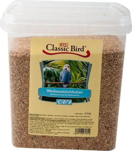 Classic Bird Wellensittichfutter Eimer 3,5 kg