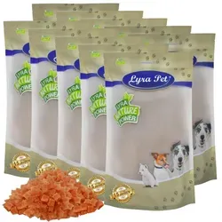 Lyra Pet® Hühnerbrustwürfel 10 kg - Hundefutter - Hochwertige Hühnerbrustwürfel als Kausnack, reich an Protein für Muskelaufbau und Vitalität, ideal für Training und als Belohnung.