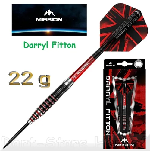 MISSION Steeldarts DARRYL FITTON, 22 g