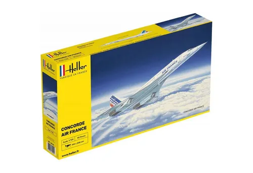 Heller 80445 - 1:125 Concorde - Modellbausatz - Plastikbausatz für den legendären Concorde, ideal für Modellbau-Enthusiasten und Sammler.