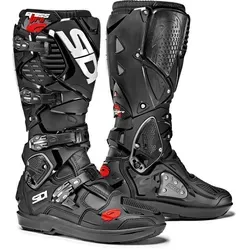 Sidi Crossfire 3 SRS Stiefel - Schwarz - 44 EU - Motorradstiefel mit innovativem Hyper-Extension-Block für maximalen Knöchelschutz und optimale Anpassungsfähigkeit dank mikroverstellbarer Schnallen.