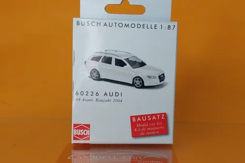 Busch 60226 Bausatz Audi A4 Avant (2004) weiß 1:87 NEU Modell