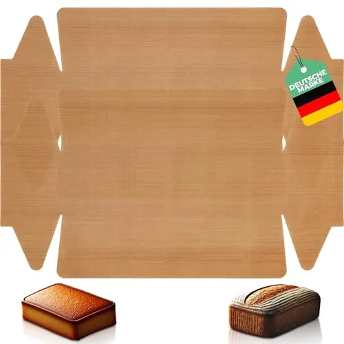 2er Set Dauerbackfolie für Kastenformen