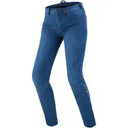 SHIMA Metro Damen Motorrad Jeans, blau, Größe 28 30 - Motorradhosen aus extrem flexiblem ArmorTwillTM-Gewebe, ideal für den täglichen Einsatz und mit hoch geschnittener Taille für optimalen Tragekomfort.