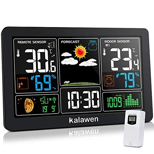 Kalawen Wetterstation 9-IN-1 mit Außensensor