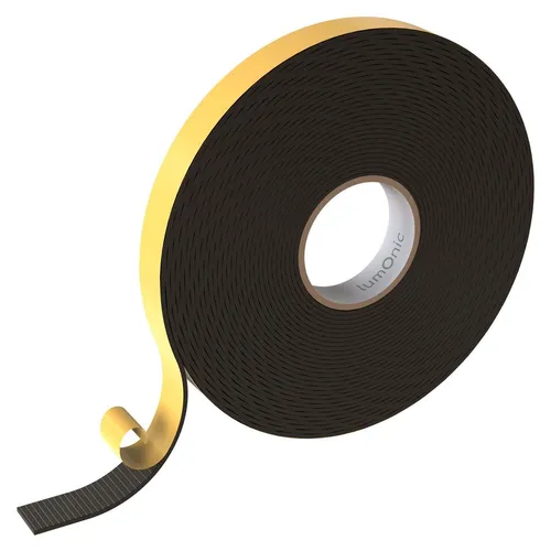 10m EPDM Dichtband 20mm x 2mm Selbstklebend Fenster Türen Dichtungsband Fassade