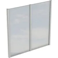 Skanholz Carport-Seitenwand 193x200 cm - Außenanbau mit Polycarbonat, schützt vor Wind und Wetter und sorgt für mehr Privatsphäre im Garten.