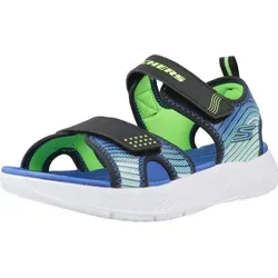 Skechers MICROSPEC-SPLASH Sandale - Wanderschuhe, leichte Sandale mit Klettverschluss für einfaches An- und Ausziehen und atmungsaktives Innenmaterial für optimalen Tragekomfort.