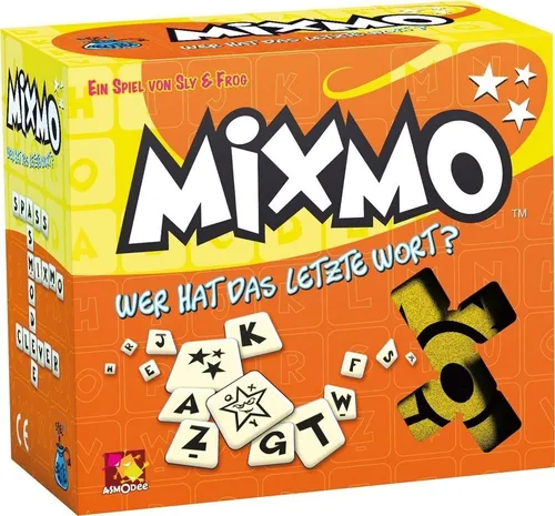 Asmodee Spiel Mixmo Kreuzwortspiel - Wortlegespiel - Buchstabenspiel