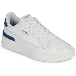 adidas Unisex Aspyre Schuh - Core White/Dark Blue/Off White 41 1/3 - Herren-Sneaker mit regulärer Passform und hochwertigem Full-Grain-Leder, ideal für Alltag und Freizeit.
