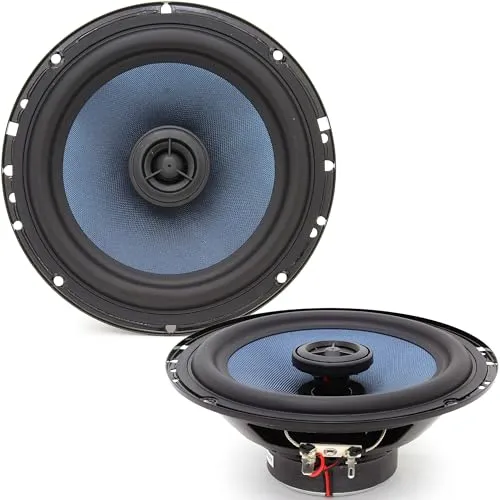 Gladen Audio ALPHA 165 C - 16cm Koax Lautsprecher - Car-HiFi-Lautsprecher mit 16,5 cm 2-Wege-System und hohem Wirkungsgrad für kraftvollen Klang in Ihrem Fahrzeug.