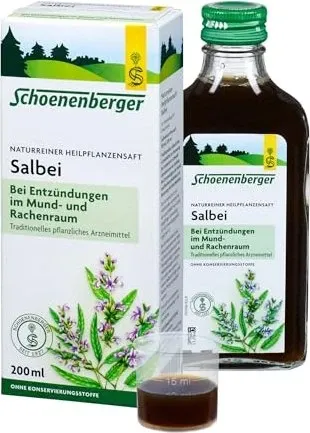 SALBEI SAFT Schoenenberger Heilpflanzensäfte 200 ml