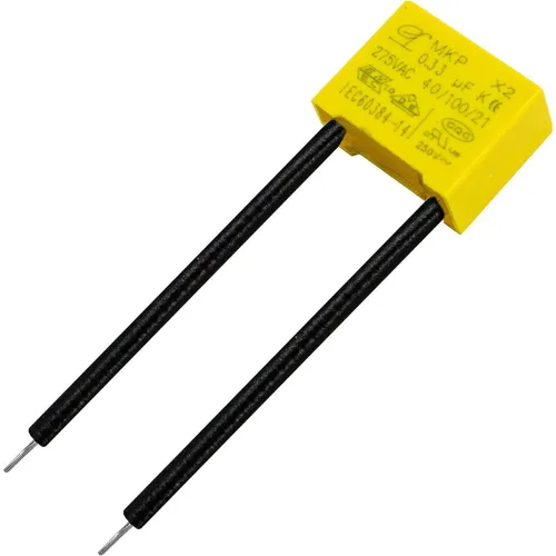 MKP Entstörkondensator Radial 0,33µF 275V AC Lumonic FEK275VAC0.33uFM15 330nF