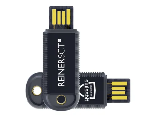 REINER SCT FIDO Stick Pro USB-A (2708017-000) - Card-Reader mit sicherer FIDO Authentifizierung, ideal für den Zugriff auf Online-Dienste und Schutz vor unbefugtem Zugriff.