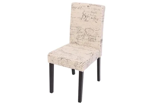 PROREGAL® Esszimmerstuhl Esszimmerstuhl klassisch und zeitlos HxBxT 90x43x56cm Material, Farbe (1 St), Mit hochwertigem Bezug, erhältlich in vielen Ausführungen