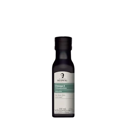 Dr. Budwig Premium Omega 3 DHA + EPA Öl Pur (100ml)