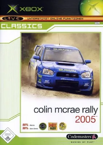 Colin McRae Rally 2005 [Xbox Classics] - Actionreicher Rennspaß - Spiele für Xbox mit realistischem Fahrgefühl und aufregenden Rally-Kursen für unvergessliche Gaming-Erlebnisse.