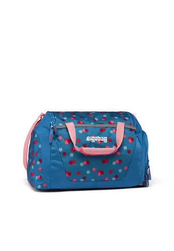 ergobag Sporttasche mit Nassfach, 20 Liter - Klassische Sporttaschen mit wasserfestem Nassfach für nasse Kleidung oder Schuhe, variabel tragbar und aus 100% recycelten PET-Flaschen für mehr Nachhaltigkeit.