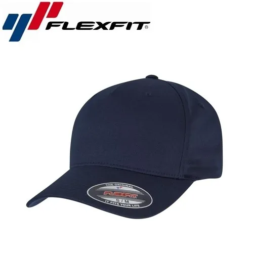 Flexfit Classic 5 Panel Baseball Cap S/M Navyblau