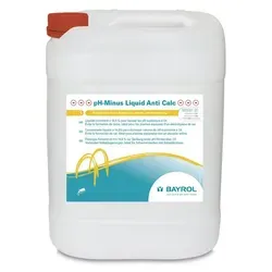 Bayrol pH-Minus Liquid Anti Calc 20 L - pH-Senker für Schwimmbecken - Überwinterungskonzentrate zur effektiven Senkung des pH-Wertes über 7,4 und Verhinderung von Kalkablagerungen im Becken und an Pooleinbauteilen.