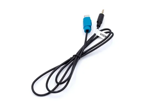 vhbw Audio-Kabel, passend für Alpine iDA-X001, iDA-X100, iDA-X200, iDA-X300, CDE-9881R/RB, CDE-9882Ri Fahrzeug / Mobilfunk