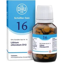 DHU Schüßler-Salz Nr. 16 Lithium chloratum D12 Tabletten 200 St