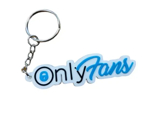 Stickerverticker ONLYFANS Schlüsselanhänger 3D Keychain Porn Fun Spaß Geschenk Auto Band GUMMI V8