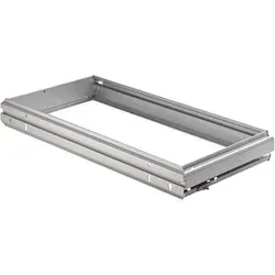 HETTICH SYSTEMA TOP 2000 Hängeregistratur-Rahmen - Zubehör für Möbel, ideal für Schrankwände mit einer Korpusbreite von 435 mm, bietet werkzeuglose Montage und optimale Nutzung des Stauraums.